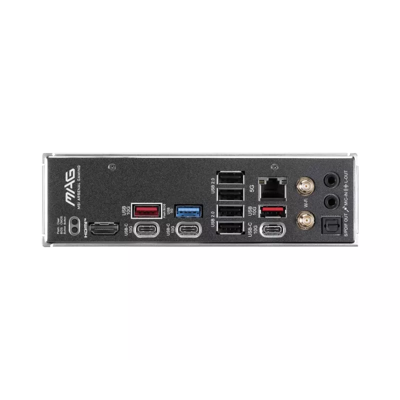 Emolevy MSI MAG B850 TOMAHAWK MAX WIFI II — AMD B850, kanta AM5, ATX, DDR5, Wi-Fi 7, 5GbE