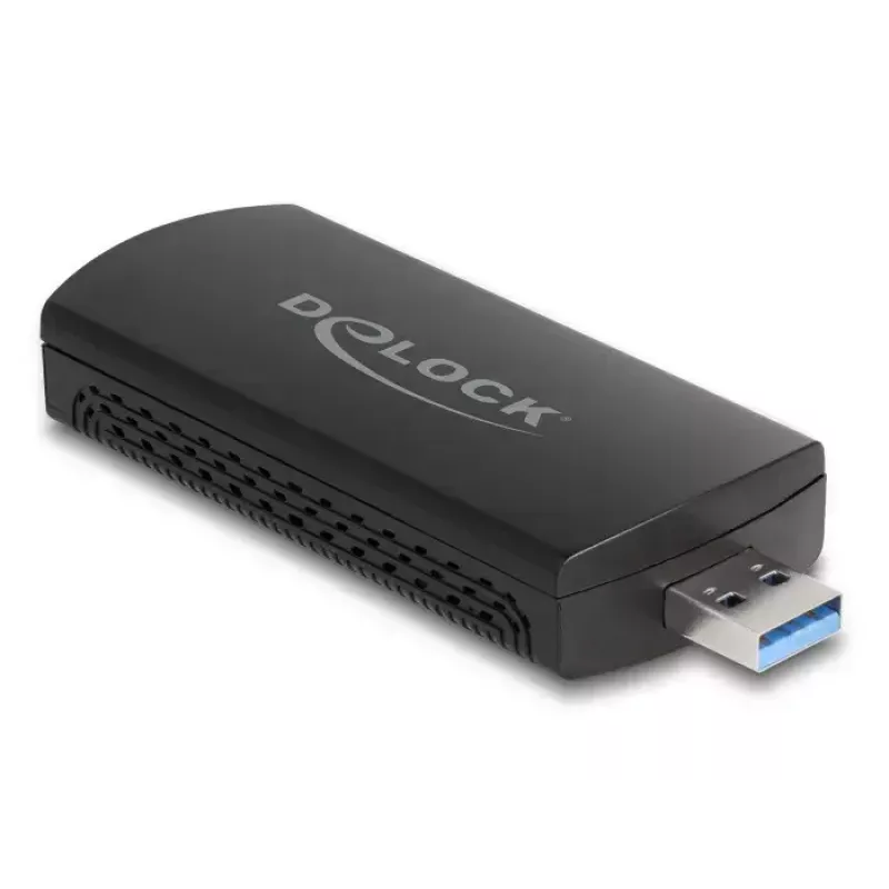 Verkkokortti DeLOCK 12774 WLAN 2402 Mbit/s USB Wi-Fi 6E