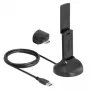 Verkkokortti DeLOCK 12774 WLAN 2402 Mbit/s USB Wi-Fi 6E