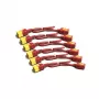 APC AP8716SX340 virtajohtosarja, IEC C19 - C20, 16 A, 61 cm, punainen, 6 kpl:n pakkaus