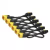 APC AP8716SX340 virtajohtosarja, IEC C19 - C20, 16 A, 61 cm, punainen, 6 kpl:n pakkaus