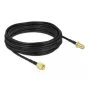 DeLOCK antennikaapeli RP-SMA-uros - RP-SMA-naaras LMR/CFD100 10 m