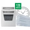 Leitz IQ Office silppuri P4, ristileikkaus, 22,3 cm, 4 x 40 mm, 23 l, 225 arkkia, 55 dB