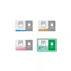 Leitz IQ Office silppuri P4, ristileikkaus, 22,3 cm, 4 x 40 mm, 23 l, 225 arkkia, 55 dB