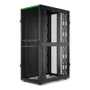 APC NetShelter SX Server Rack Gen 2, 42U, 1991H x 800W x 1200D mm, sivuseinillä, musta