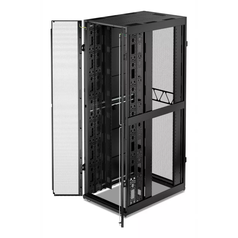 APC NetShelter SX, Server Rack -kotelo, Gen 2, 52U, 2436H x 800B x 1200T mm, sivuseinillä, musta