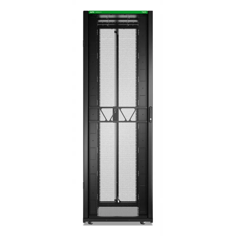 APC NetShelter SX, Server Rack -kotelo, Gen 2, 52U, 2436H x 800B x 1200T mm, sivuseinillä, musta