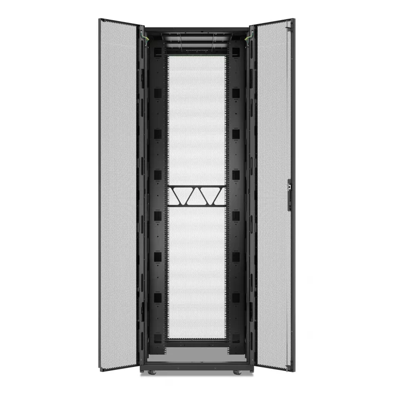 APC NetShelter SX, Server Rack -kotelo, Gen 2, 52U, 2436H x 800B x 1200T mm, sivuseinillä, musta