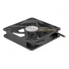 DELOCK 67303 tietokonekotelon tuuletin 120 mm, 24 V, kuulalaakeri, musta