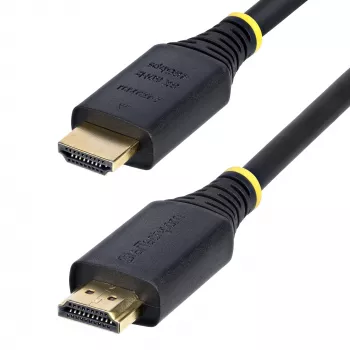 StarTech.com 2 m (6 ft) sertifioitu Ultra High Speed HDMI -kaapeli, 8K 60Hz/4K 120Hz, HDMI 2.1 -kaapeli HDR10+ / eARC, 48Gbit/s, 8K HDMI -kaapeli näytölle/TV:lle/displaylle, joustava TPE-kuori