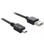 USB-kaapeli DeLOCK 1 m USB 2.0 A - Mini-USB uros/uros