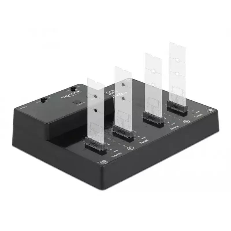Telakointiasema DeLOCK 64124 USB 3.2 Gen 2 Type-C musta SSD M.2