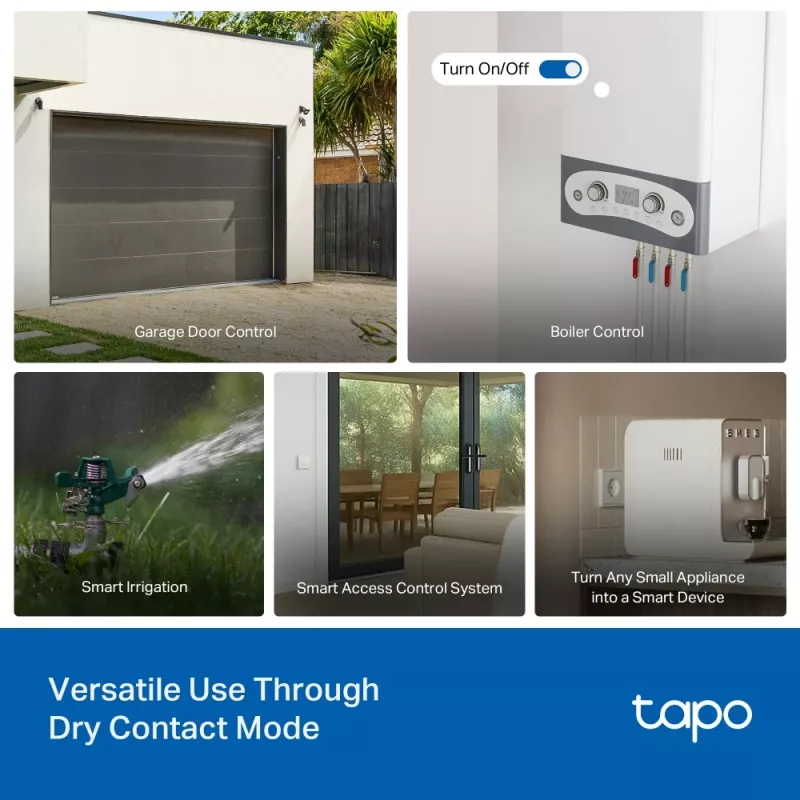 TP-Link TAPO S110E(UN) Smart Home -toimilaite kytkintoimilaite 7 kanavaa