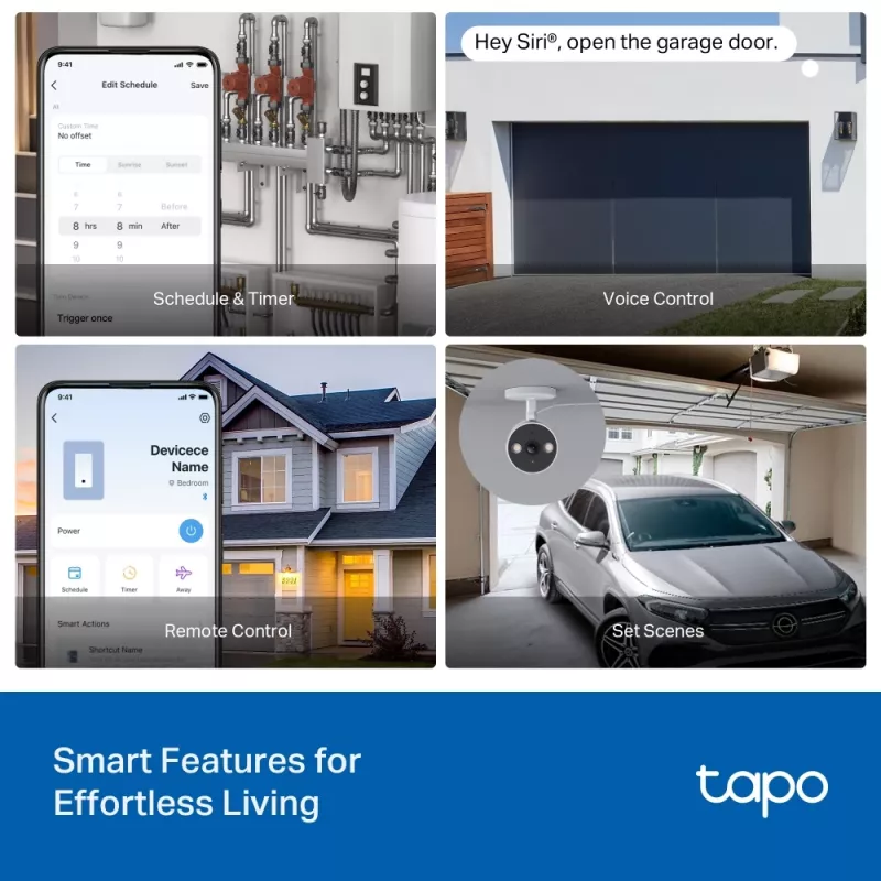 TP-Link TAPO S110E(UN) Smart Home -toimilaite kytkintoimilaite 7 kanavaa