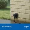 Älypistoke TP-Link Tapo P410M – ulkokäyttöön Wi-Fi-pistorasia, 3680 W, 200–250 V, musta
