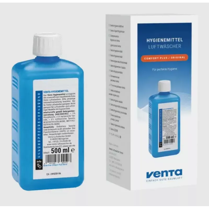 Venta hygieniavalmiste ilmankostuttimille ja ilmanpesureille, 500 ml (6001000)
