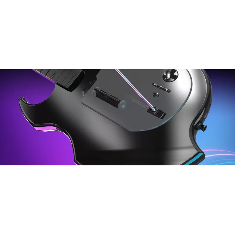 Kitara PDP Riffmaster musta harmaa langaton PC PS4 PS5 36 h akku
