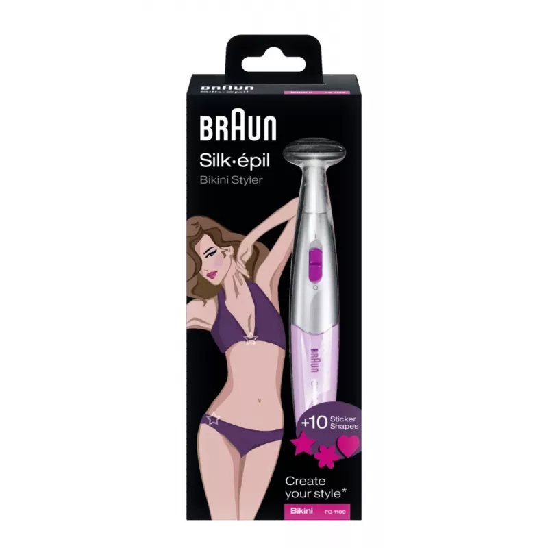 Braun Silk-épil bikini styler FG 1100 2 kiinnikettä valkoinen