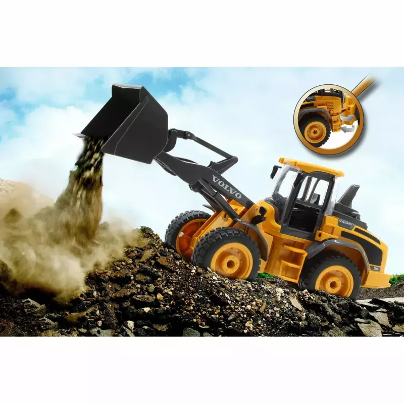 Etukuormaaja Jamara Volvo L50 sähkömoottori 1:16