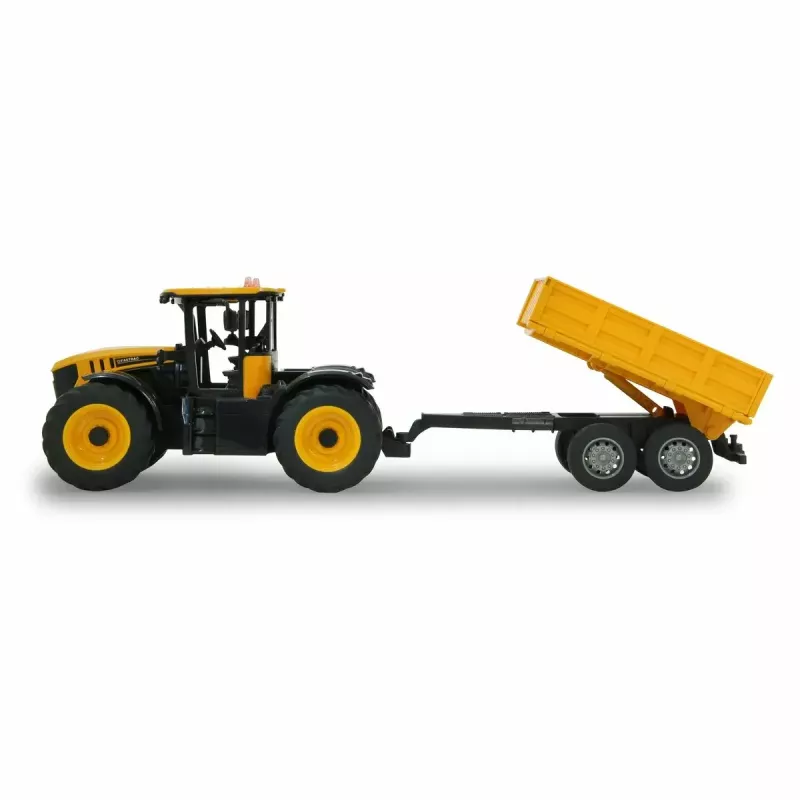 Traktori Jamara JCB Fastrac 1:24 sähkömoottori RC-malli lapsille