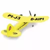 Lentokone Jamara Piper J3-CUB sähkömoottori 150 mAh 106 g