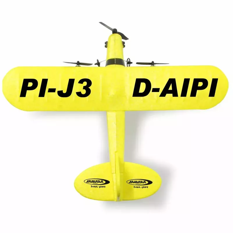 Lentokone Jamara Piper J3-CUB sähkömoottori 150 mAh 106 g