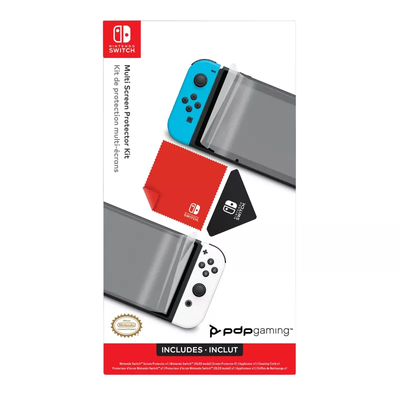 PDP Nintendo Switch & OLED moninäytön suojakalvosarja