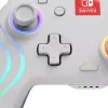 PDP Afterglow Wave valkoinen peliohjain analoginen / digitaalinen Nintendo Switch, Nintendo Switch OLED