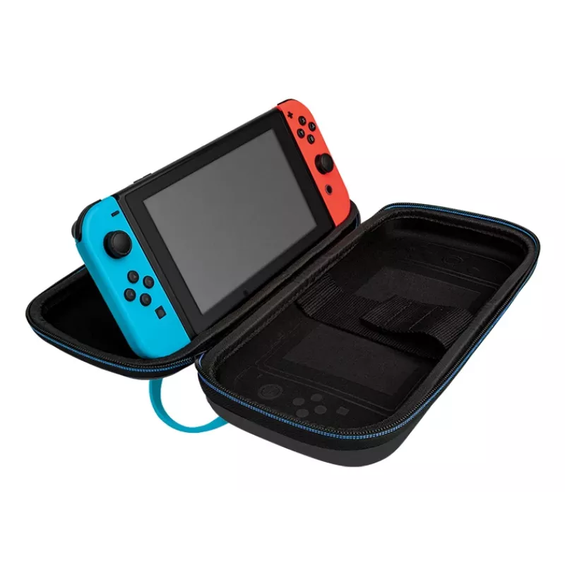 PDP Nintendo Switch Kart Drift Overnight Case GLOW kova kotelo musta sininen