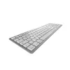 CHERRY KW 9100 ohut FOR MAC näppäimistö yleis USB + Bluetooth QWERTY englanti hopea