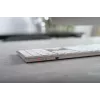 CHERRY KW 9100 ohut FOR MAC näppäimistö yleis USB + Bluetooth QWERTY englanti hopea