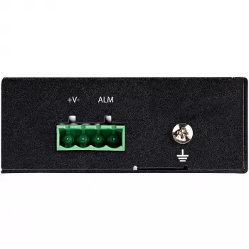 StarTech.com teollinen kuitu-Ethernet-mediakonvertteri – 10/100/1000 Mbit/s SFP RJ45/Cat6 – yksimuoto/monimuoto optinen kuitu kupari gigabitin verkkoon – 12-56V DC – IP-30/ -40...+75°C