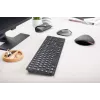CHERRY KW 9100 ohut näppäimistö yleisnäppäimistö RF langaton + Bluetooth musta