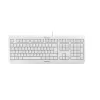 CHERRY KC 1000 langallinen näppäimistö, vaaleanharmaa, USB (QWERTY – UK)