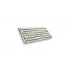 CHERRY G84-4100 COMPACT näppäimistö kaapelilla, USB/PS2, vaaleanharmaa, (QWERTY - UK)