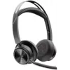 HP Poly Voyager Focus 2-M USB-C-C kuulokemikrofoni USB-C/A sovitin latausteline