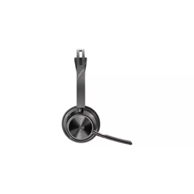 HP Poly Voyager Focus 2-M USB-C-C kuulokemikrofoni USB-C/A sovitin latausteline