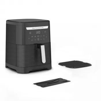 Kuumailmafriteerauskeitin Tefal Easy Fry & Grill EY8018 6,5 L 1,5 kg 1830 W kosketus-LCD musta pöytämalli