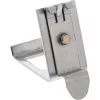 InLine Keystone-asennuskehys DIN-kiskoon, 1-portti, metalli