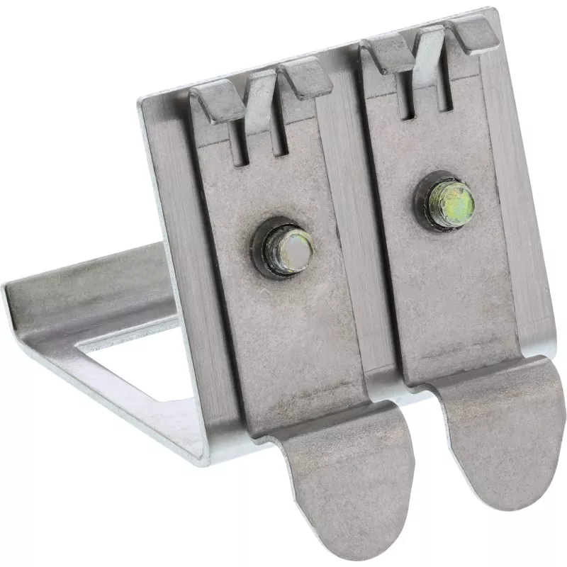 InLine Keystone-pidike DIN-kiskoon, 2-portti, metalli