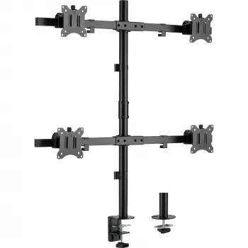InLine pöytäteline 4x TV / LED / TFT näytölle jopa 81cm 32