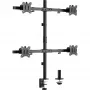 InLine pöytäteline 4x TV / LED / TFT näytölle jopa 81cm 32