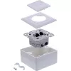 Verkkopistorasia InLine 76842A 2 x RJ-45 valkoinen verkkokaapeli Cat 6a