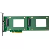 InLine 76660O sisäinen U.2 sovitin PCIe uros 4 Gbit/s