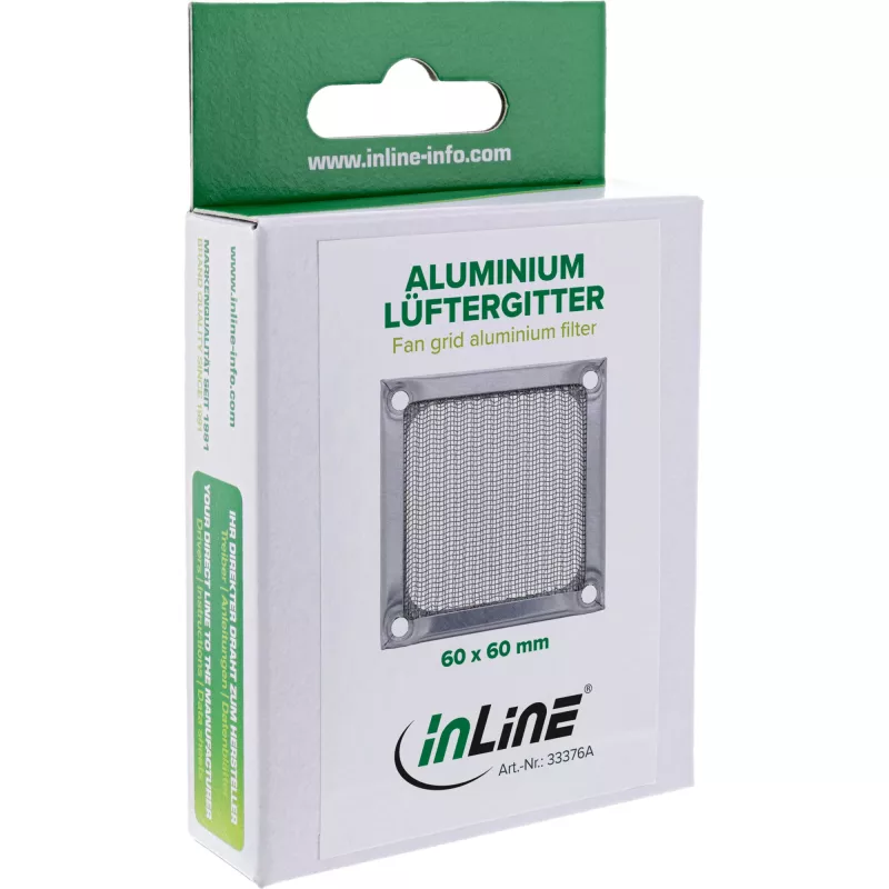 InLine tuuletinsäleikkö alumiinisuodatin InLine 33376A