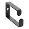 Kaapelipidike InLine 43x70mm metalli musta — yleiskaapelipidike, 12,3×70×55 mm