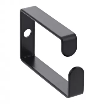 Kaapelipidike InLine 43x70mm metalli musta — yleiskaapelipidike, 12,3×70×55 mm