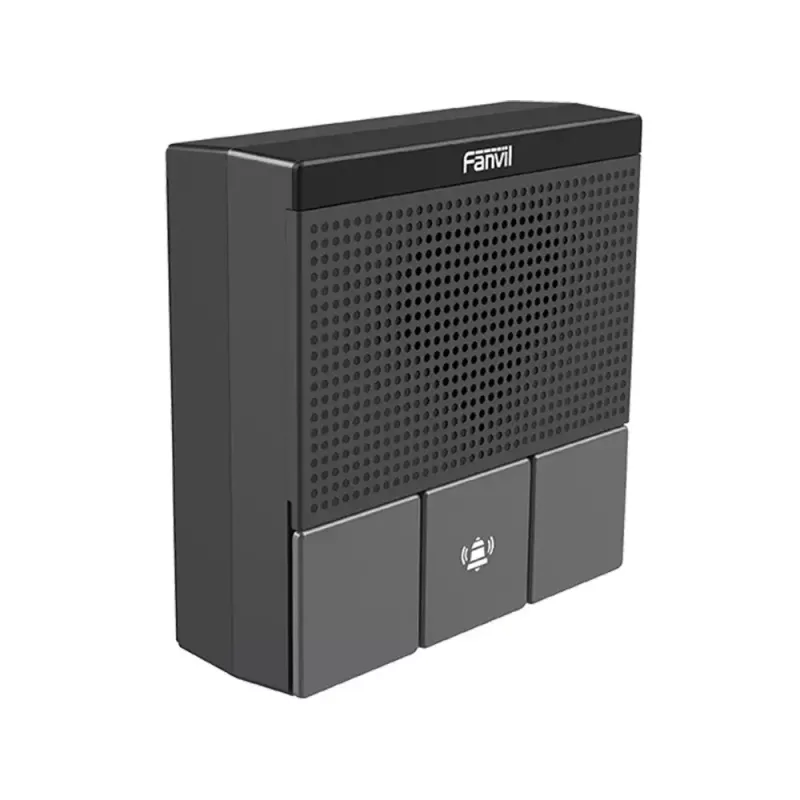 Audio-ovipuhelin Fanvil A10 musta harmaa