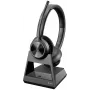 HP Poly Savi 7320 stereo DECT 1880-1900 MHz Top, musta, MacOS, 190 mm, 210 mm, 55 mm, 300 g