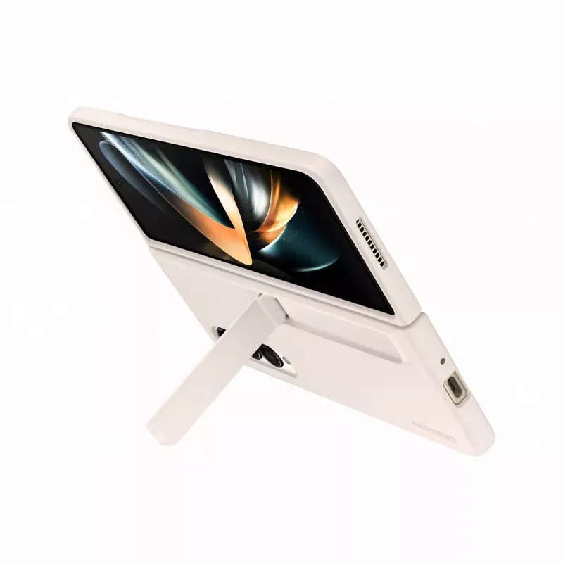 Samsung Standing Cover kynällä Galaxy Z Fold4:lle, hiekka (EF-OF93PCUEGWW)